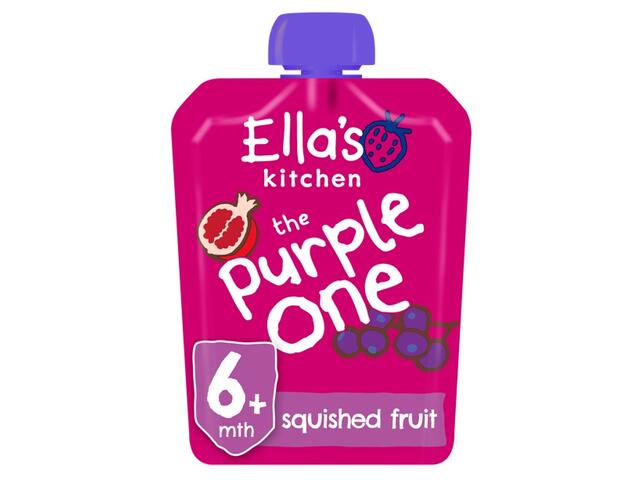 Ellas Kitchen Bio piure fructe padure si coacaze 90 g