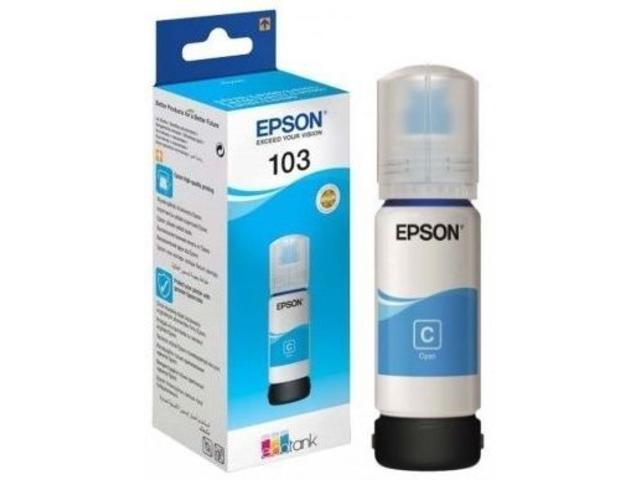 Flacon Epson 103 EcoTank, 70 ML, Cyan