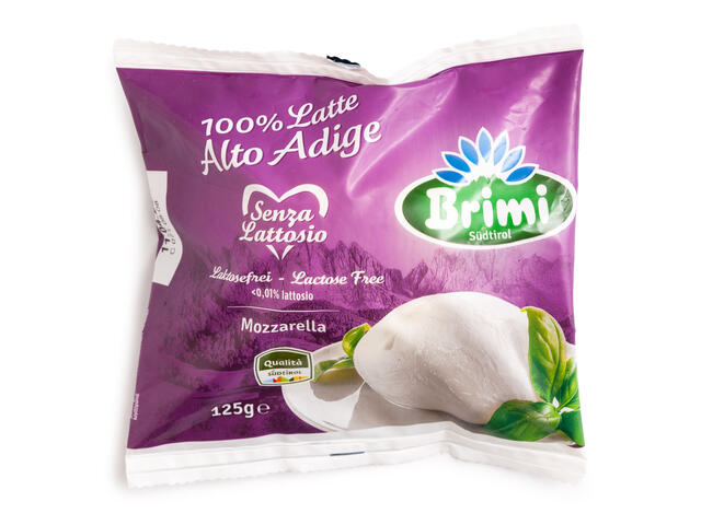 Mozzar fara lactoza 125 g Brimi Eco