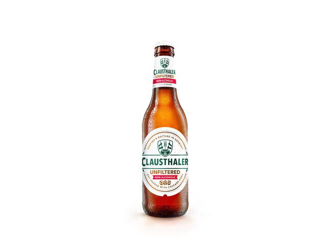 Bere fara alcool sticla Clausthaler Nefiltrata 24x0.33l