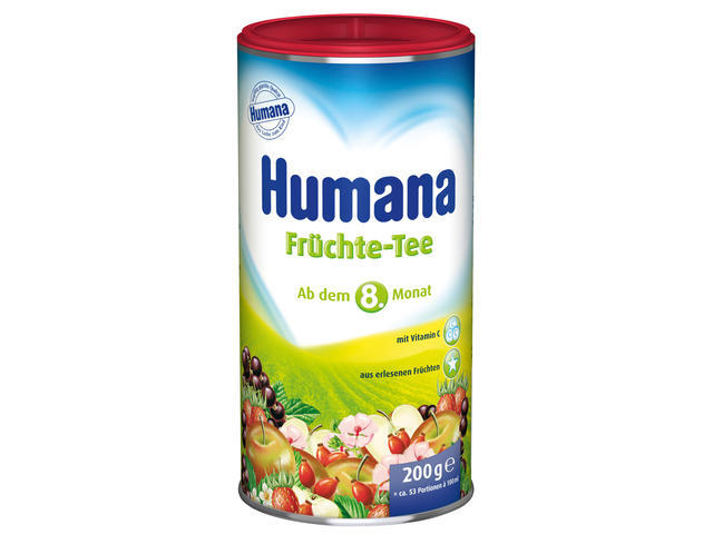 Ceai instant de fructe Humana 200g