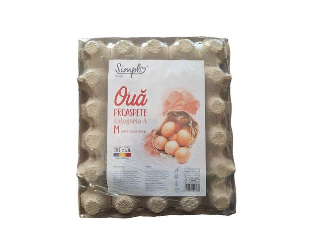 Oua marimea M, cod 2, Simpl, 30 bucati