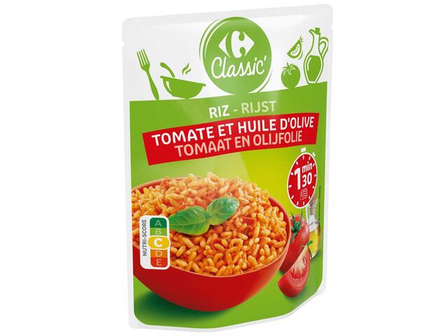 Orez & Rosii Uscate Microunde 250G Carrefour