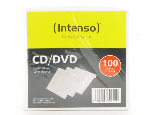 PLICURI CD/DVD 100 INTENSO