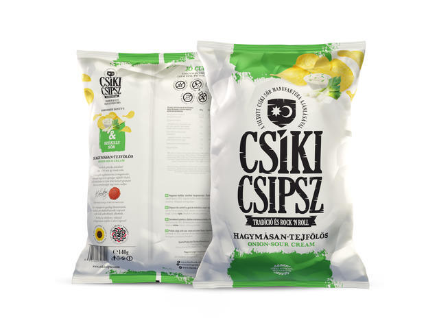 Csíki Csipsz cu gust de Smantana si Ceapa 60g