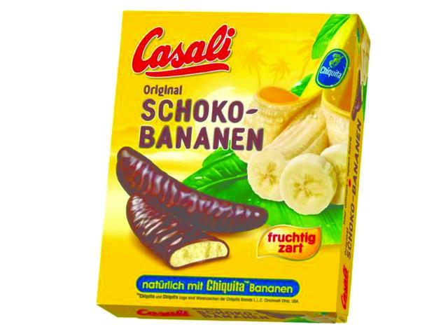 Casali Batoane din ciocolata cu spuma de banane 150g