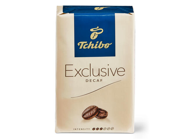 Tchibo Exclusive Decaf 250g, cafea prajita si macinata