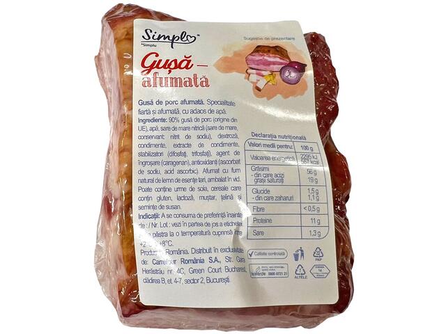 Gusa afumata Simpl per kg