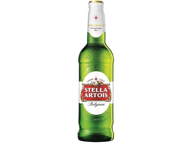 Stella Artois bere blonda superioara sticla 0.33 l