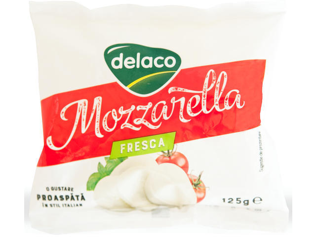 Mozzarella fresca 125 g Delaco