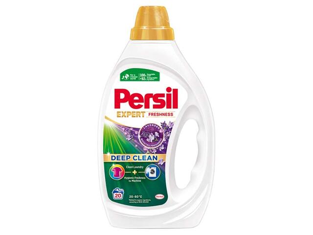 Detergent de rufe lichid Persil Deep Clean Expert Freshness Lavanda, 20 spalari, 0,9L