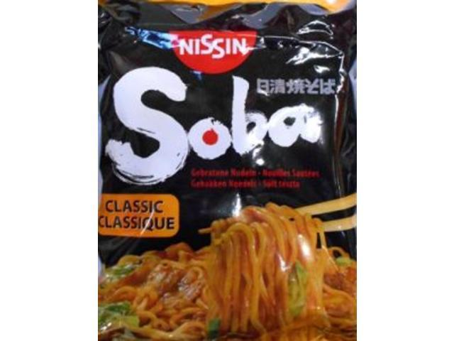 Nissin Soba taitei cu sos clasic punga 109 g