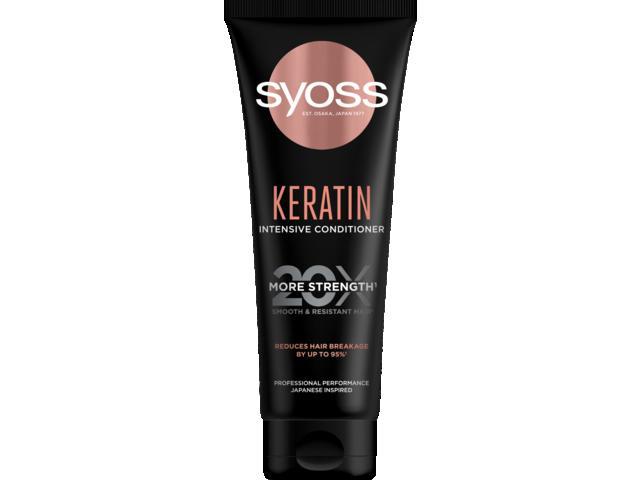 Balsam intensiv Syoss Keratin pentru par deteriorat, 250 ML