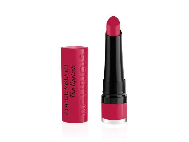 Ruj de buze Bourjois Rouge Velvet The Lipstick 09 Fuchsia botté, 2.4g