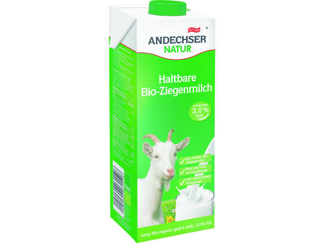 Andechser Bio Lapte de capra 3% UHT 1L