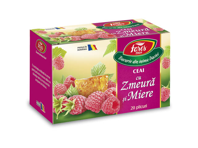 Ceai zmeura & miere 20 p Fares