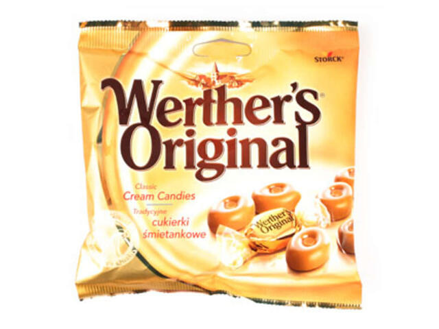 Bomboane cu frisca Werther's 90g