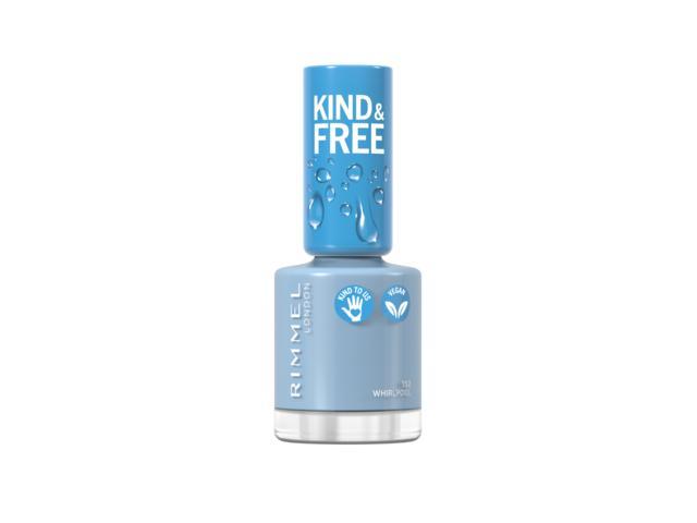 Lac de unghii Rimmel Kind & Free, 152 Tidalwaveblue, 8ML,