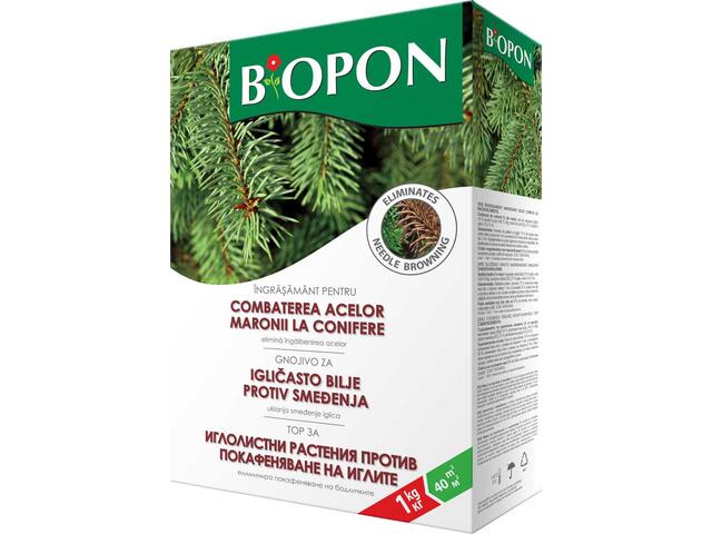 Biopon Ingrasamant Conifere Anti-Ingalbenire Ace 1 Kg
