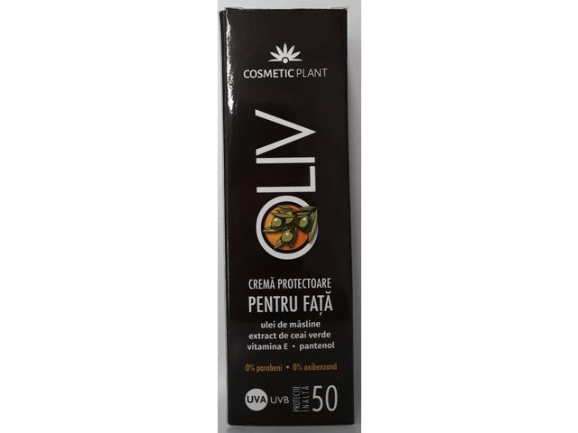 Crema de fata protectoare SPF 50, 50 ml Cosmetic Plant