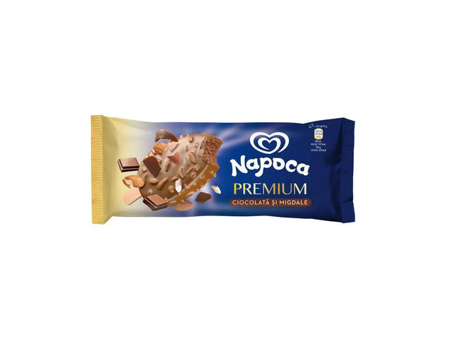 Napoca Premium Inghetata ciocolata si migdale 75 g