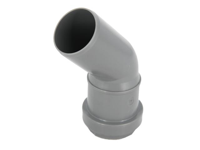 Cot PP pentru canalizare interioara Valrom, gri, 40 mm, 45 grade