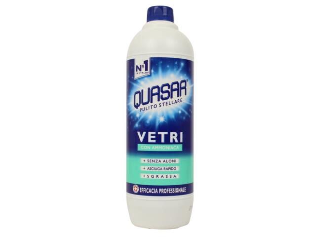 Detergent Pentru Geamuri Cu Amoniac Quasar 650 Ml