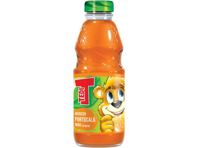 Tedi Suc De Morcovi Mere Si Portocale 0.3L