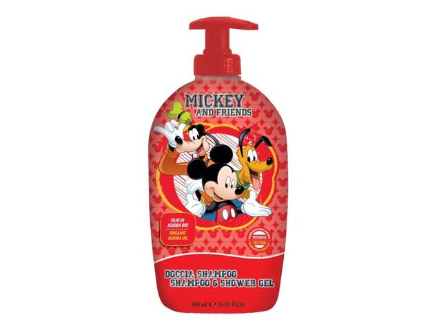 Sampon Gel Dus Natura Verde Mickey, 500ML