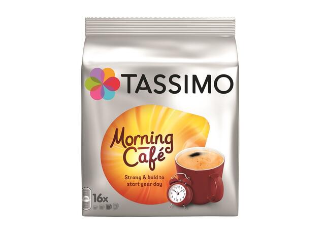 Cafea capsule Tassimo Jacobs Morning Cafe, 16 bauturi, 124,8 g