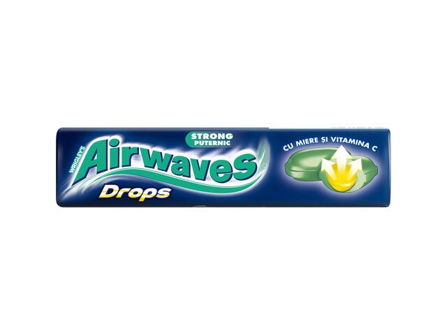 Airwaves Drops bomboane cu arome de mentol si eucalipt 8 bucati 33.5 g