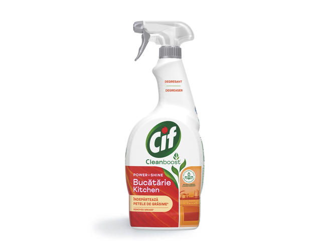 Spray Degresant Aragaz, Cif Power&Shine, 750ML