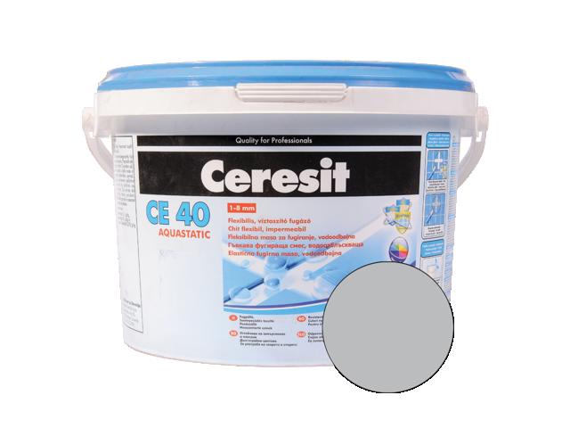 Chit de rosturi gresie si faianta Ceresit CE 40, manhattan, interior/exterior, 2 kg