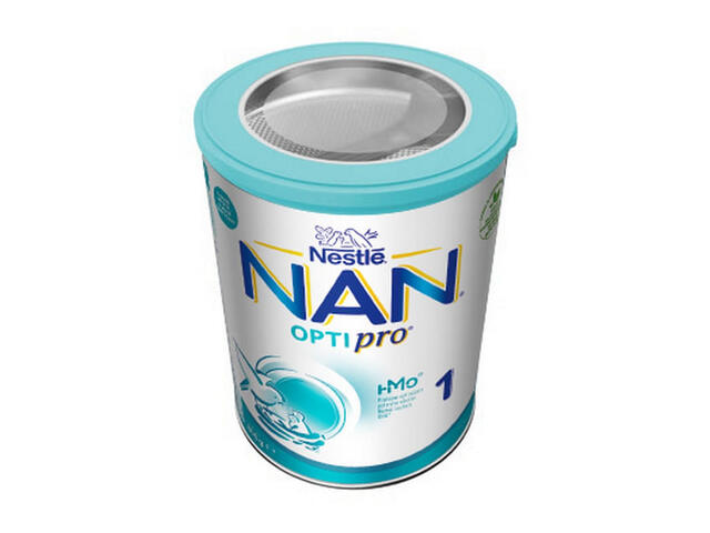 Formula de lapte bebelusi Nestle Nan Optipro 1 HMO, de inceput, 0-6 luni, 800 g