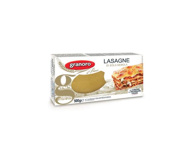 PASTE LASAGNA DIN GRAU DUR FARA OU GRANORO 500G