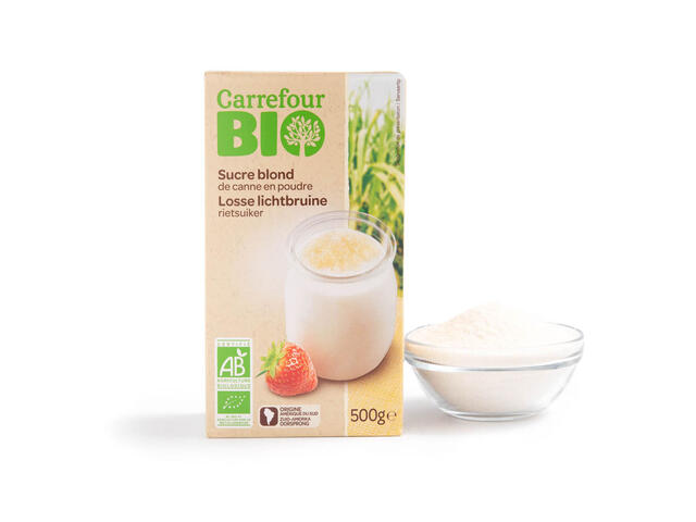 Zahar Pudra Carrefour Bio 500 G