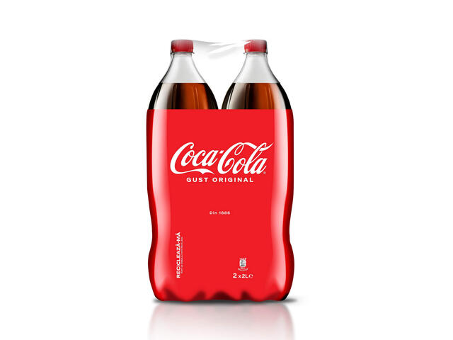 Coca-Cola Zero Zahar 2X2L Pet