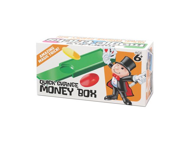 Caseta magica de bani Marvin's Magic - Quick Change Money Box