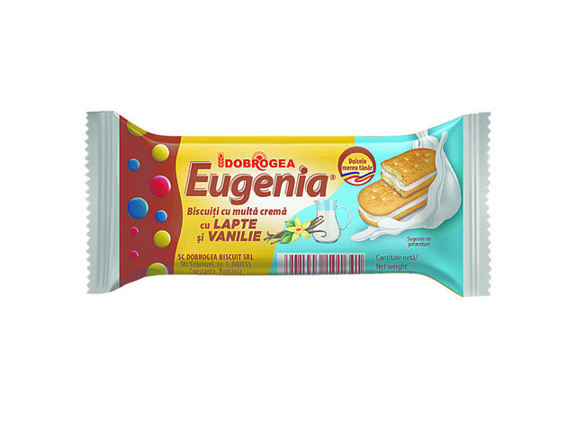 Biscuiti Eugenia cu crema vanilie 36 g