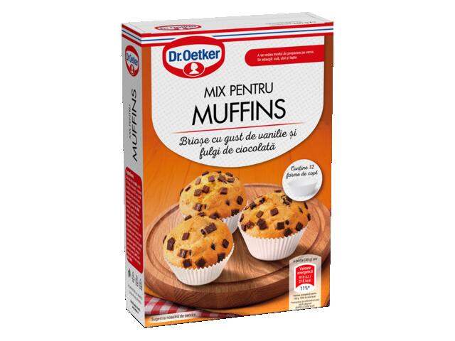 Dr.Oetker Mix pentru Briose cu Vanilie 340g