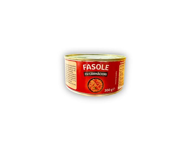 Fasole Cu Carnati 300 G Carrefour Classic