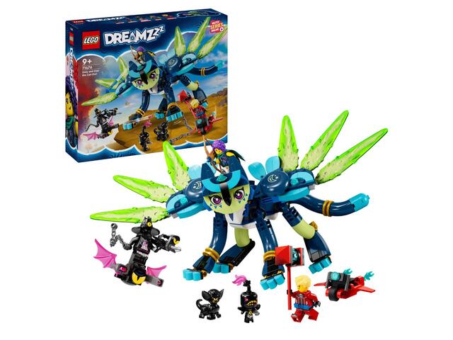 LEGO® Dreamzzz - Zoey si pisica bufnita Zian (71476)