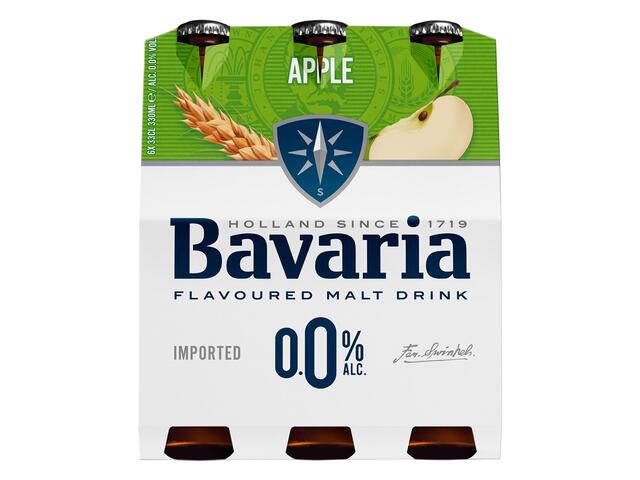 Bere Bavaria Malt Apple 0,0% alc. 6 sticle x 33cl
