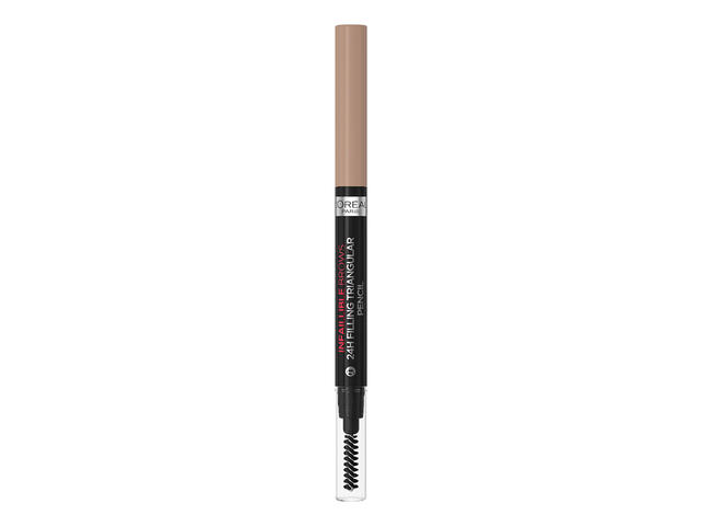 Creion de sprancene L'Oreal Paris Infaillible Brows 24H Triangular 6.0 Dark Blonde¿