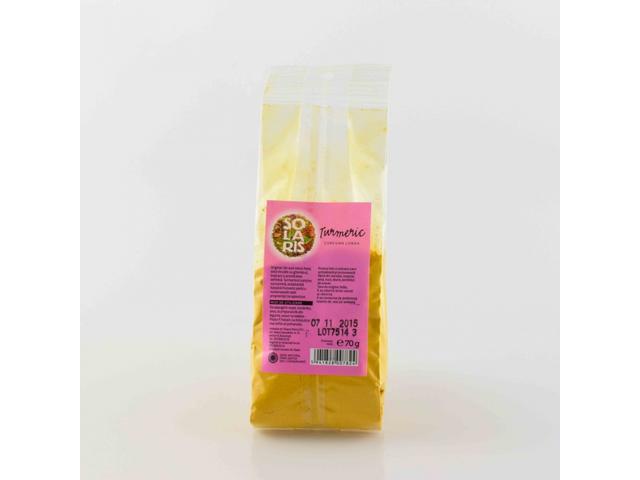 Condiment turmeric macinat 70g - SOLARIS