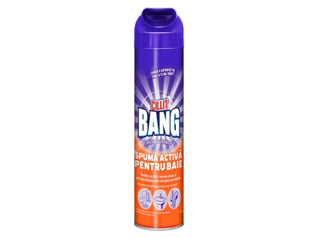 Detergent spuna activa baie Cillit Bang, 600 ML