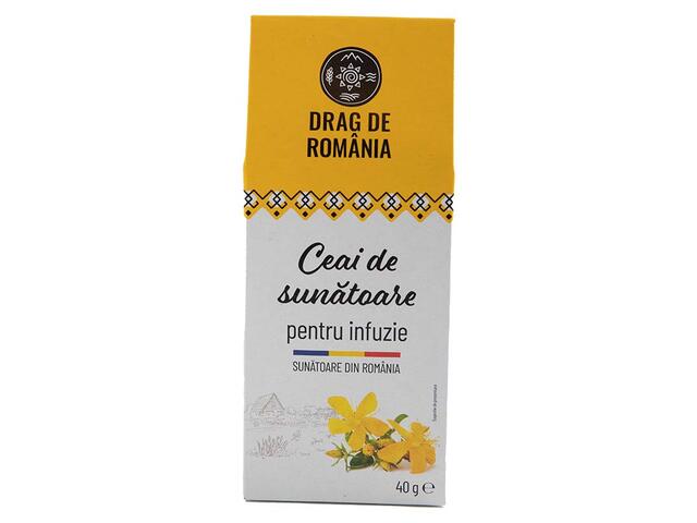 Ceai de sunatoare Drag de Romania 40g