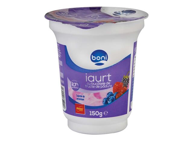 Boni Iaurt cu fructe de padure 150 g