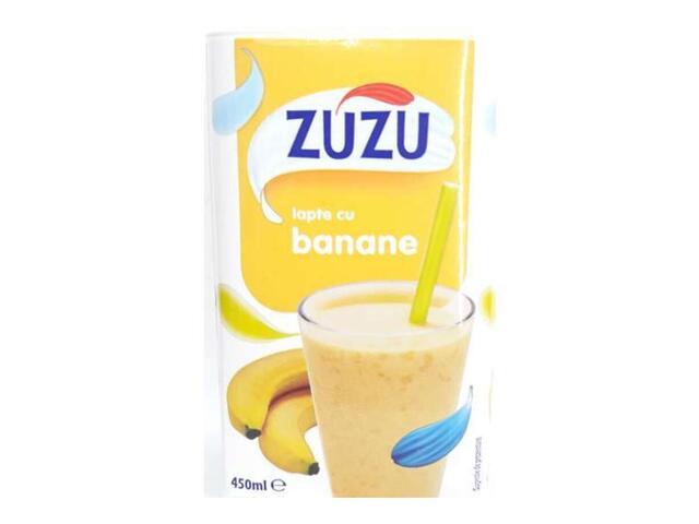 Lapte cu banane 1.5% grasime 450 ML Zuzu