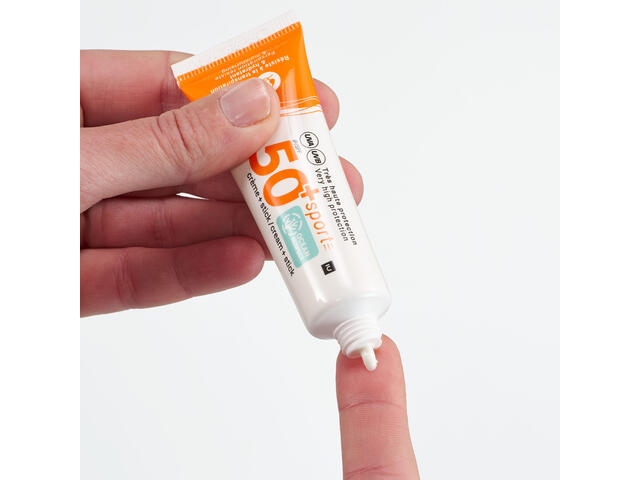 Cremă solară 2 în 1 protecție față și buze FPS 50+